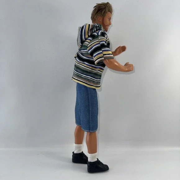 RARE Vintage 1994 Shaving Fun Ken Doll | Mattel #12956 Original Clothes Boots - Picture 7 of 12